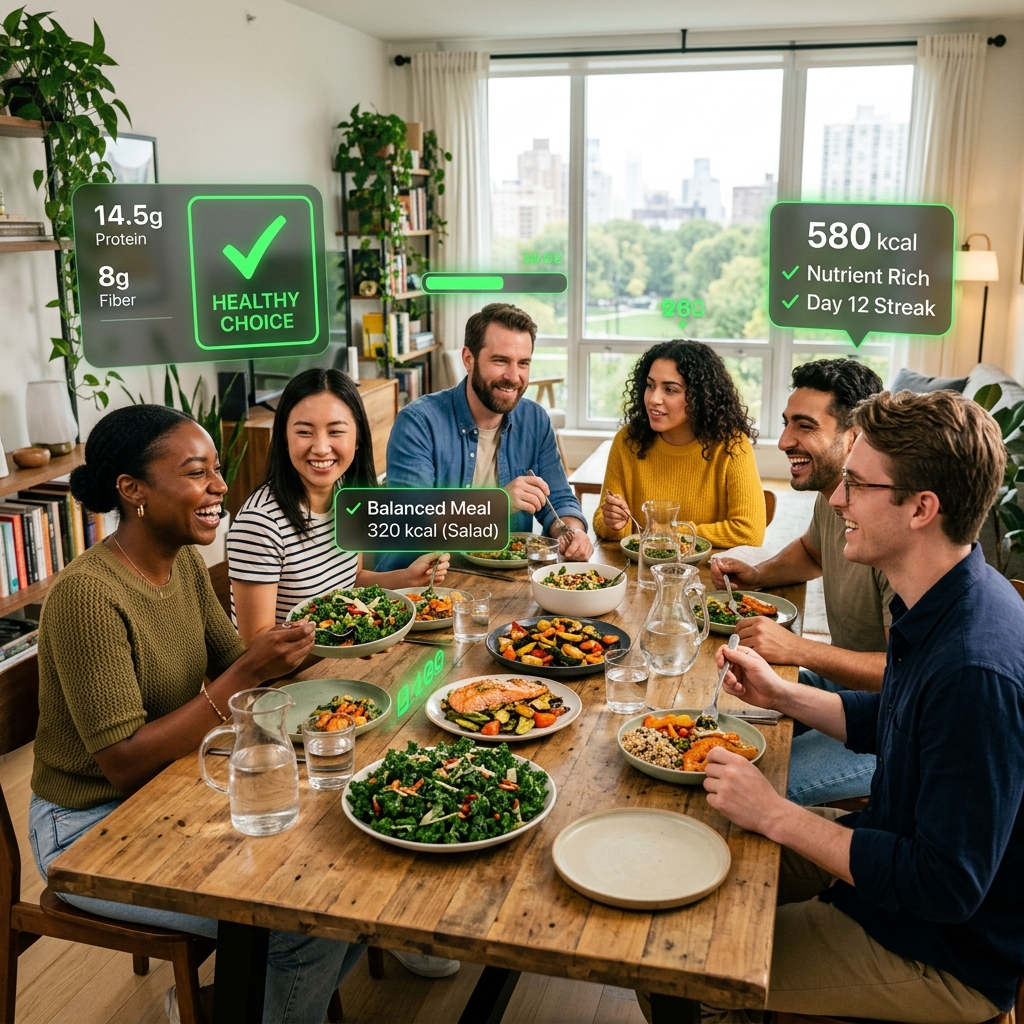 Healthy Meal with Friends - Diet Analysis App
